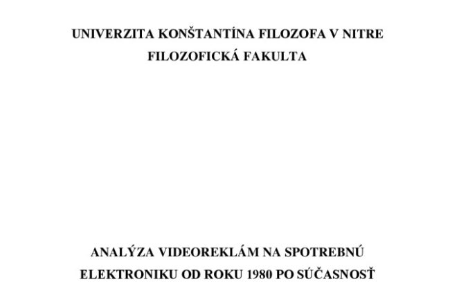 Vedecká práca Dominik Kozmáli